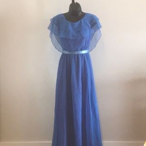 Long Blue Dress